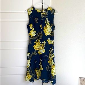 Floral Print Shift Dress